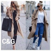 casual long beige