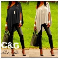 Top chic couleur beige