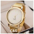 montre femme couleur or